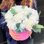 Шляпная коробка Белый танец Шляпная коробка Белый танец
